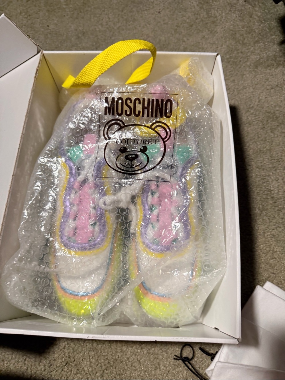 Moschino Teddy Bubble Sneakers - Picture 7 of 10